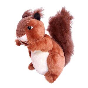 Ganz Webkinz Red Squirrel Plush Toy HM404 Stuffed Animal With Codes Soft Brown &